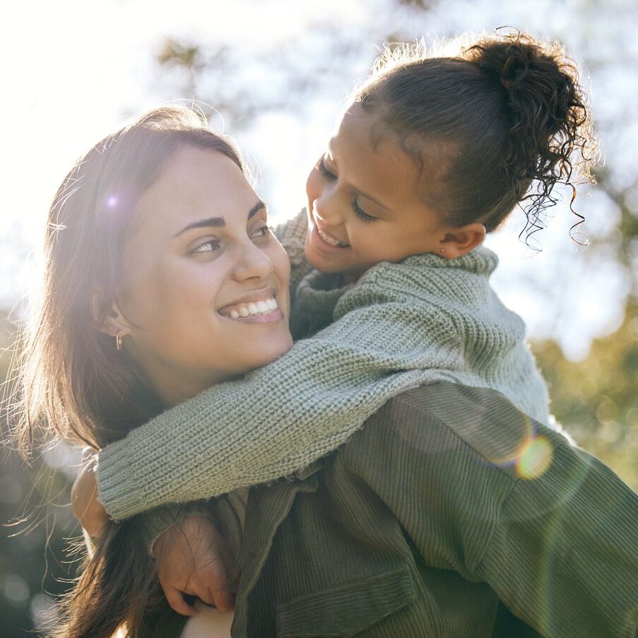lgbt mother with her daughter